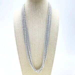 Elegant Silver Women's Necklace